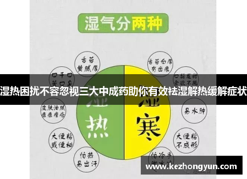 湿热困扰不容忽视三大中成药助你有效祛湿解热缓解症状